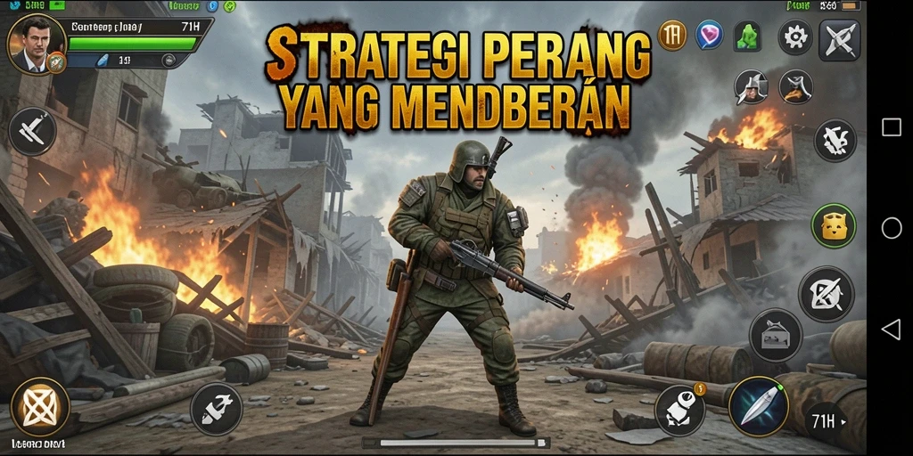 Tangkapan layar gameplay 71H yang mendebarkan dan penuh strategi.
