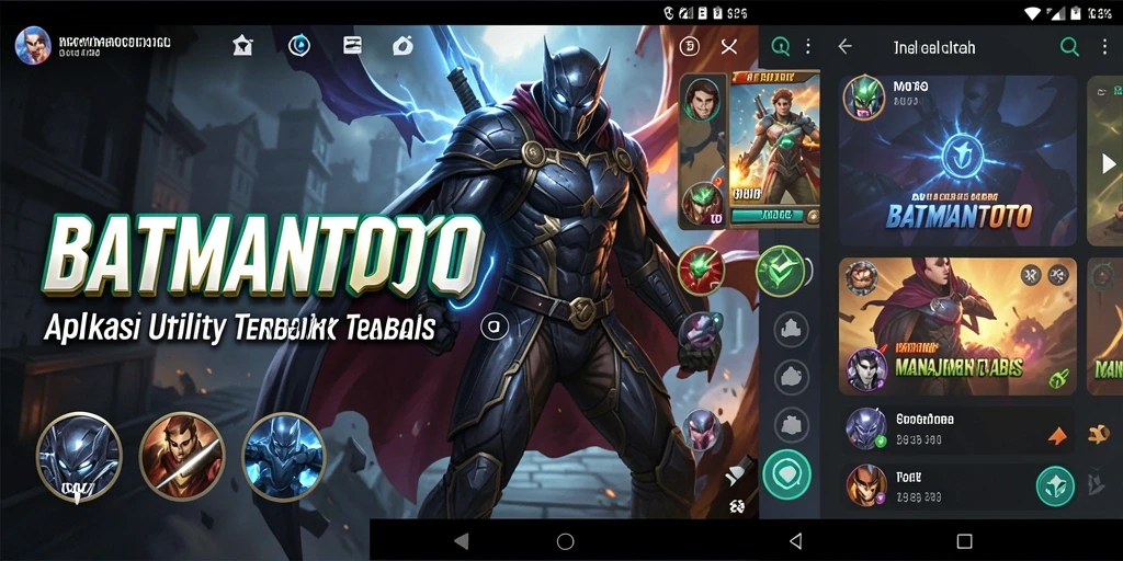Tampilan utama BATMANTOTO dengan daftar tugas yang terkelola dengan baik.