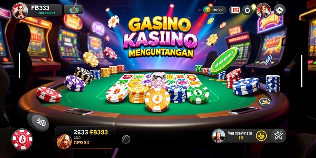 Screenshot utama FB333 menampilkan gameplay yang mengasyikkan di Kasino.