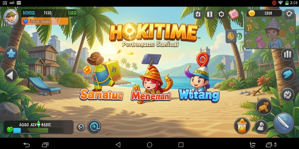 Tangkapan layar HOKITIME menampilkan kesenangan gameplay Casual.