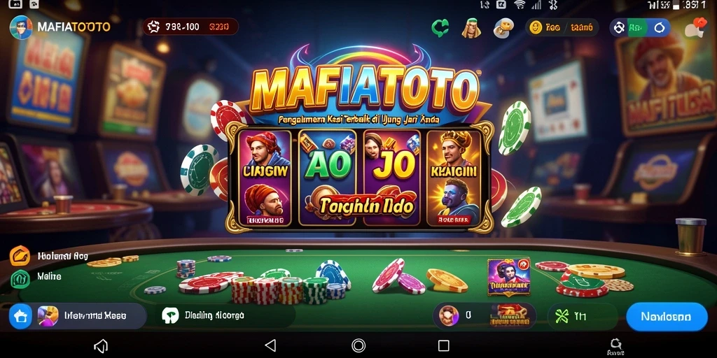 Tangkapan layar gameplay MAFIATOTO yang menarik dan penuh warna.