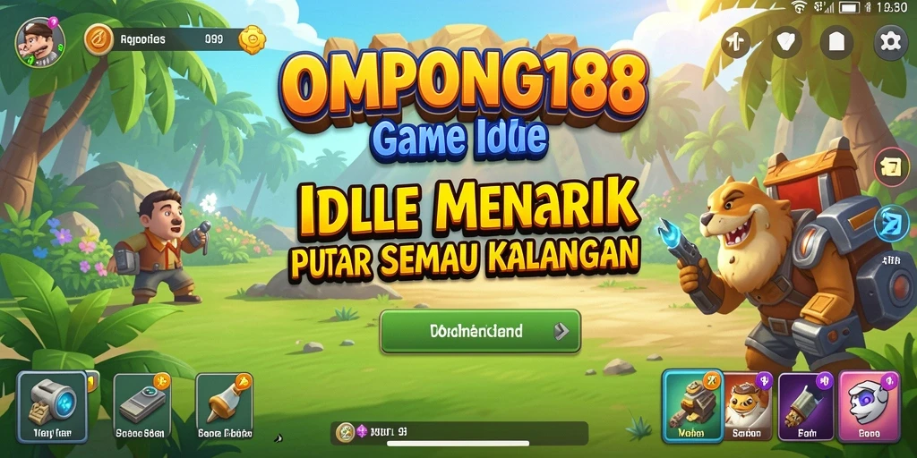 Tampilan gameplay OMPONG188 yang seru dan interaktif.